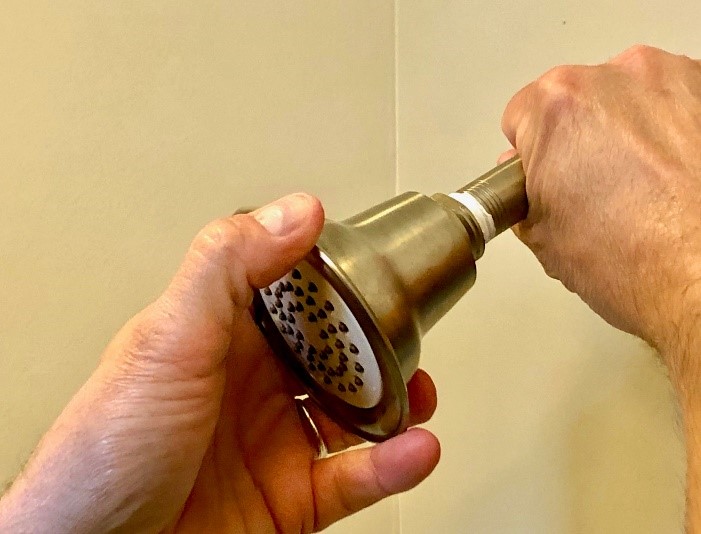 reattach shower head