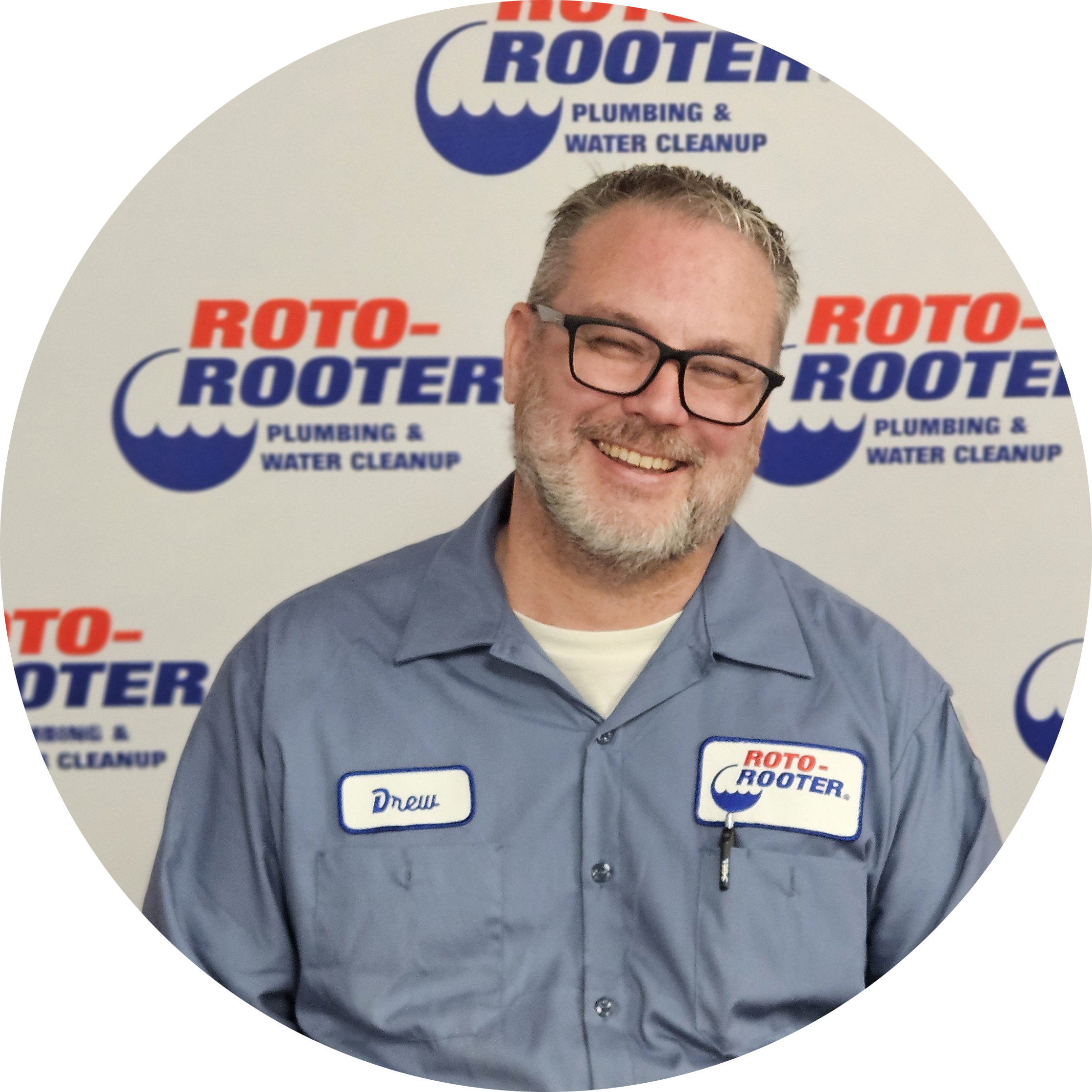 Headshot of Drew Everett, Plumbing Technician of Roto-Rooter Seattle branch