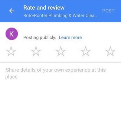 google review prompt mobile