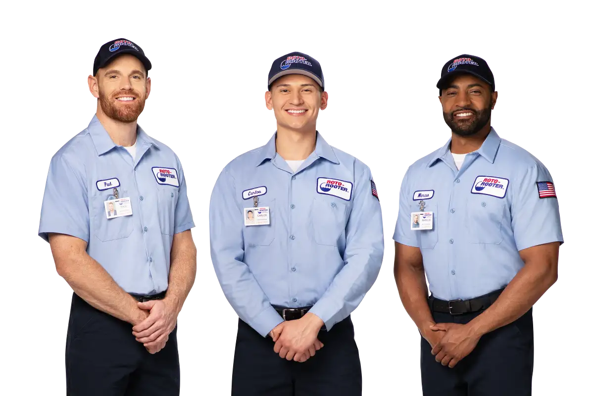 Roto-Rooter technicians