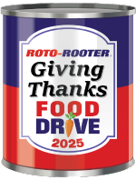 Roto-Rooter Giving Thanks Food Drive